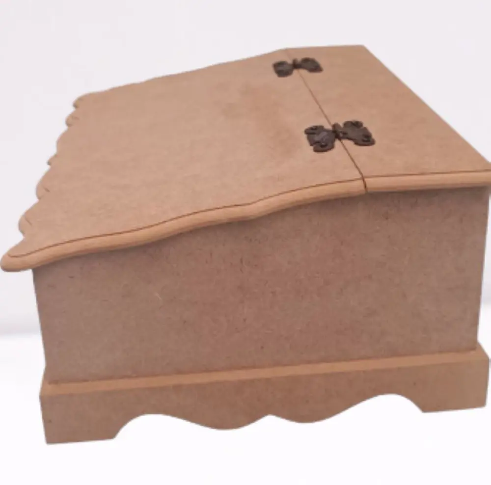 Hobi 90059 Dekoratif Model Bölmeli Çay Kutusu HAM Ahşap MDF El Hobi 90059 Dekoratif Model Bölmeli Çay Kutusu HAM Ahşap MDF El
