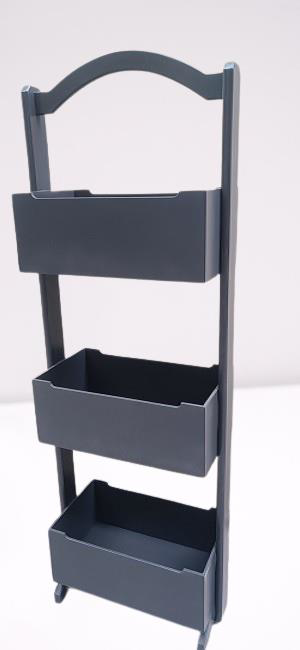 Hobi 90383 ERDL Raf Terek 3'lü Geniş İç Hacim CNC Kesim Ahşp MDF 