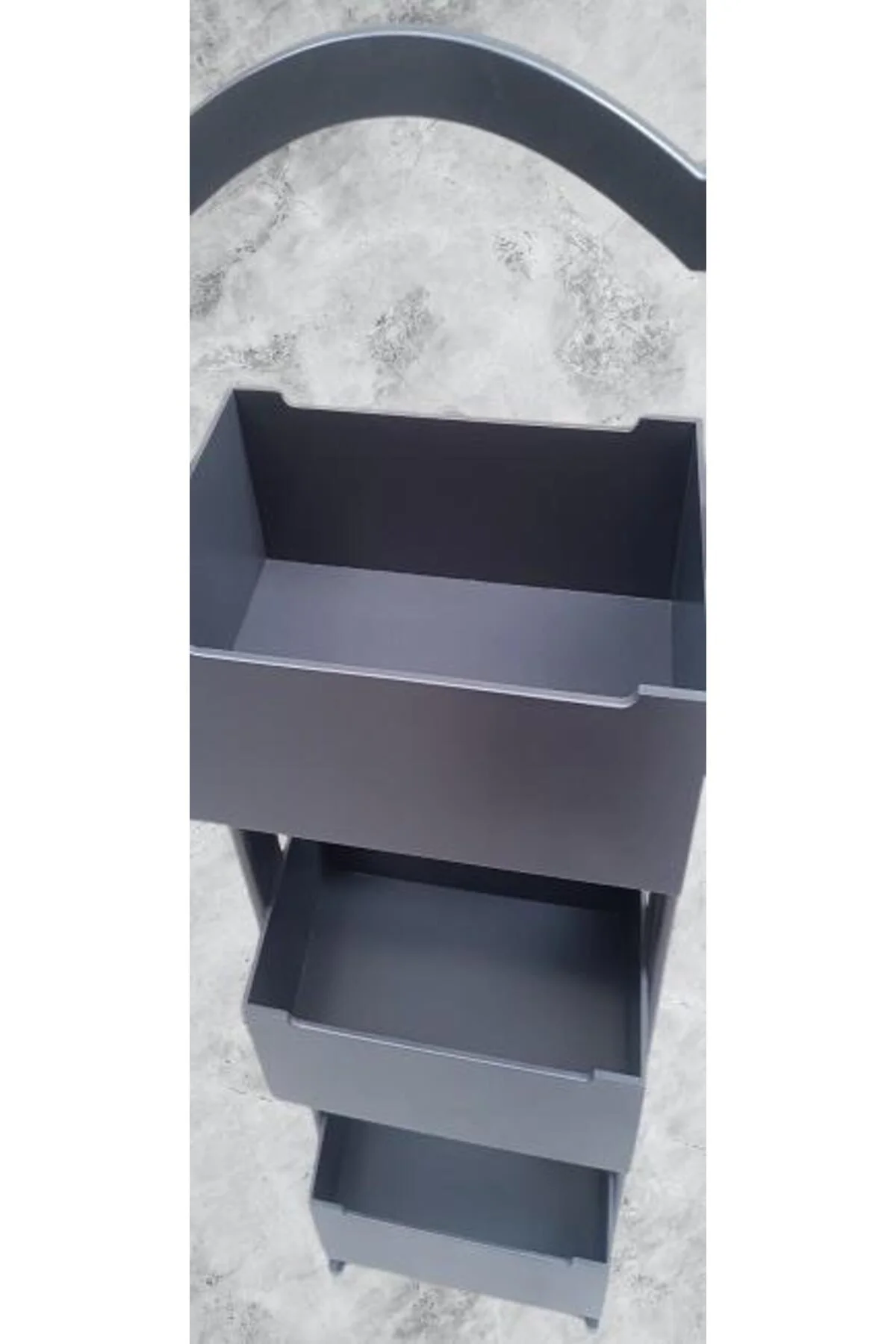 Hobi 90383 ERDL Raf Terek 3'lü Geniş İç Hacim CNC Kesim Ahşp MDF ANTRASİT ElYapım Hobi 90383 ERDL Raf Terek 3'lü Geniş İç Hacim CNC Kesim Ahşp MDF ANTRASİT ElYapım - Görsel 5