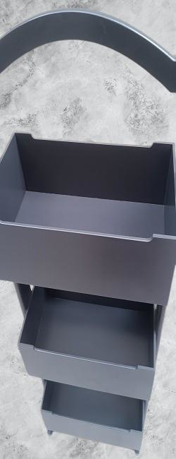 Hobi 90383 ERDL Raf Terek 3'lü Geniş İç Hacim CNC Kesim Ahşp MDF 