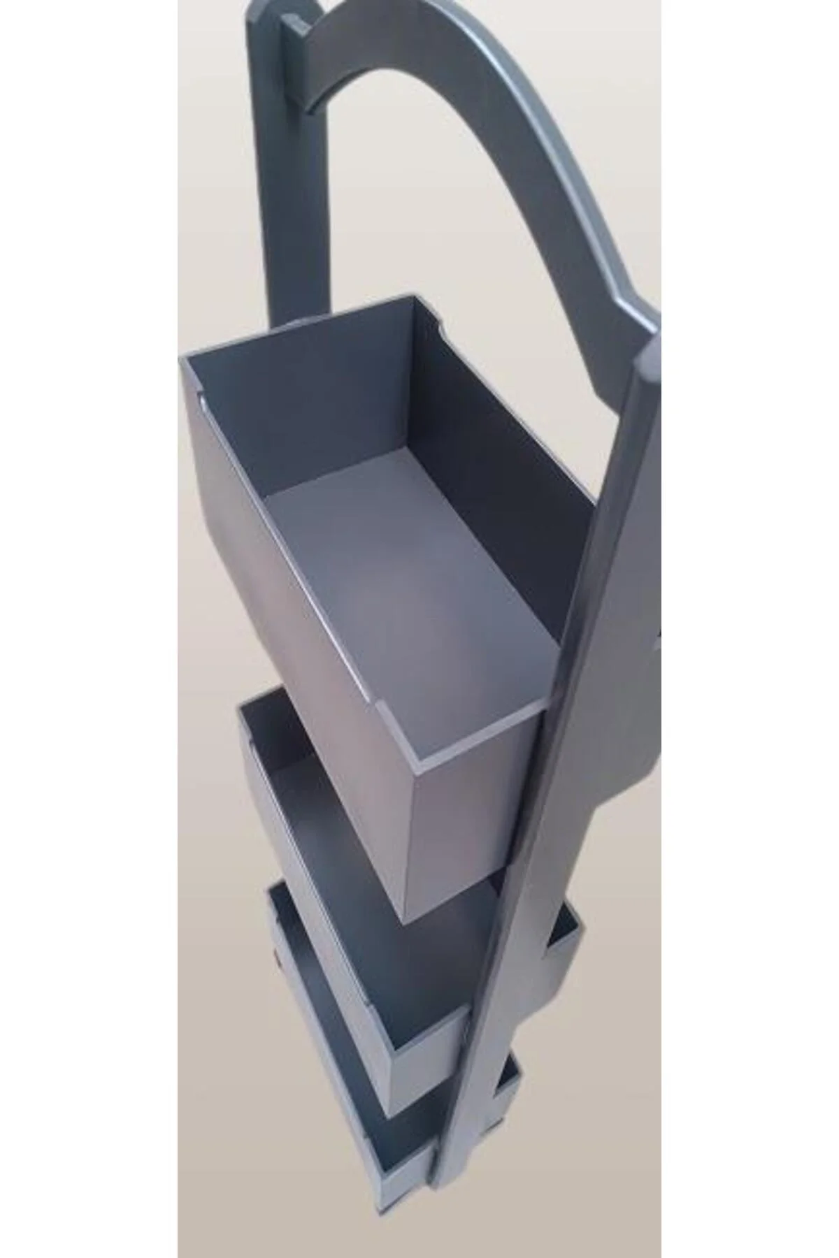Hobi 90383 ERDL Raf Terek 3'lü Geniş İç Hacim CNC Kesim Ahşp MDF ANTRASİT ElYapım Hobi 90383 ERDL Raf Terek 3'lü Geniş İç Hacim CNC Kesim Ahşp MDF ANTRASİT ElYapım - Görsel 4