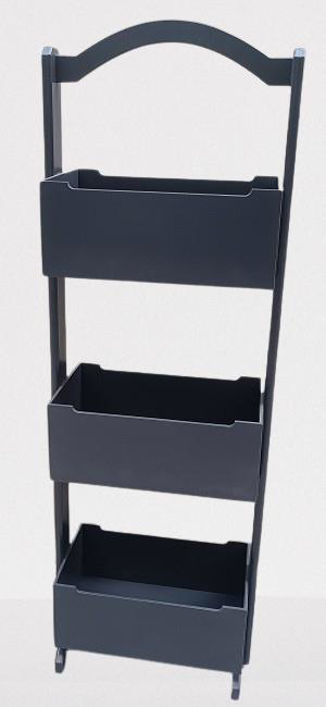 Hobi 90383 ERDL Raf Terek 3'lü Geniş İç Hacim CNC Kesim Ahşp MDF 