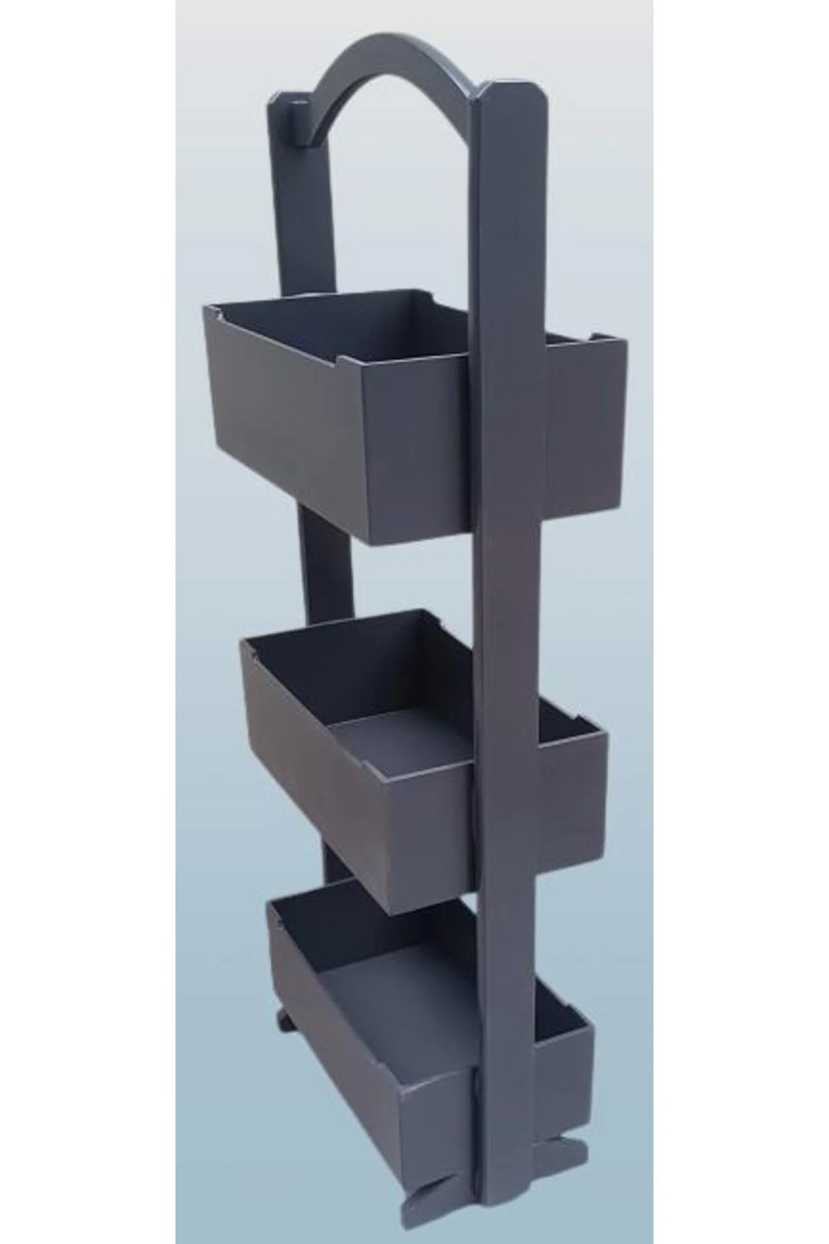 Hobi 90383 ERDL Raf Terek 3'lü Geniş İç Hacim CNC Kesim Ahşp MDF ANTRASİT ElYapım Hobi 90383 ERDL Raf Terek 3'lü Geniş İç Hacim CNC Kesim Ahşp MDF ANTRASİT ElYapım - Görsel 3