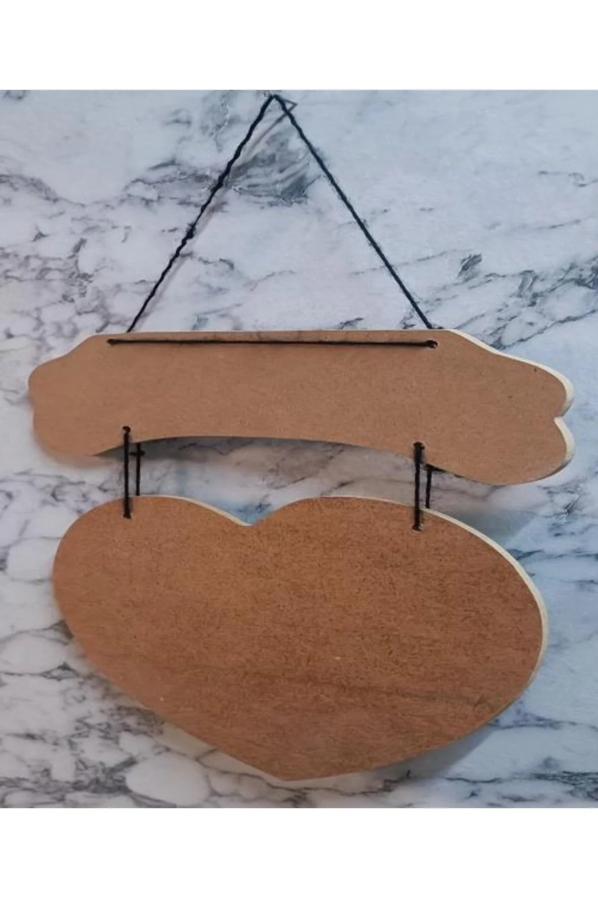 Hobi Adn 0226 Dekoratif Kapı Süsü Kalpli MODEL Ahşap MDF HAM CNC Kesim El Yapım Hobi Adn 0226 Dekoratif Kapı Süsü Kalpli MODEL Ahşap MDF HAM CNC Kesim El Yapım - Görsel 4
