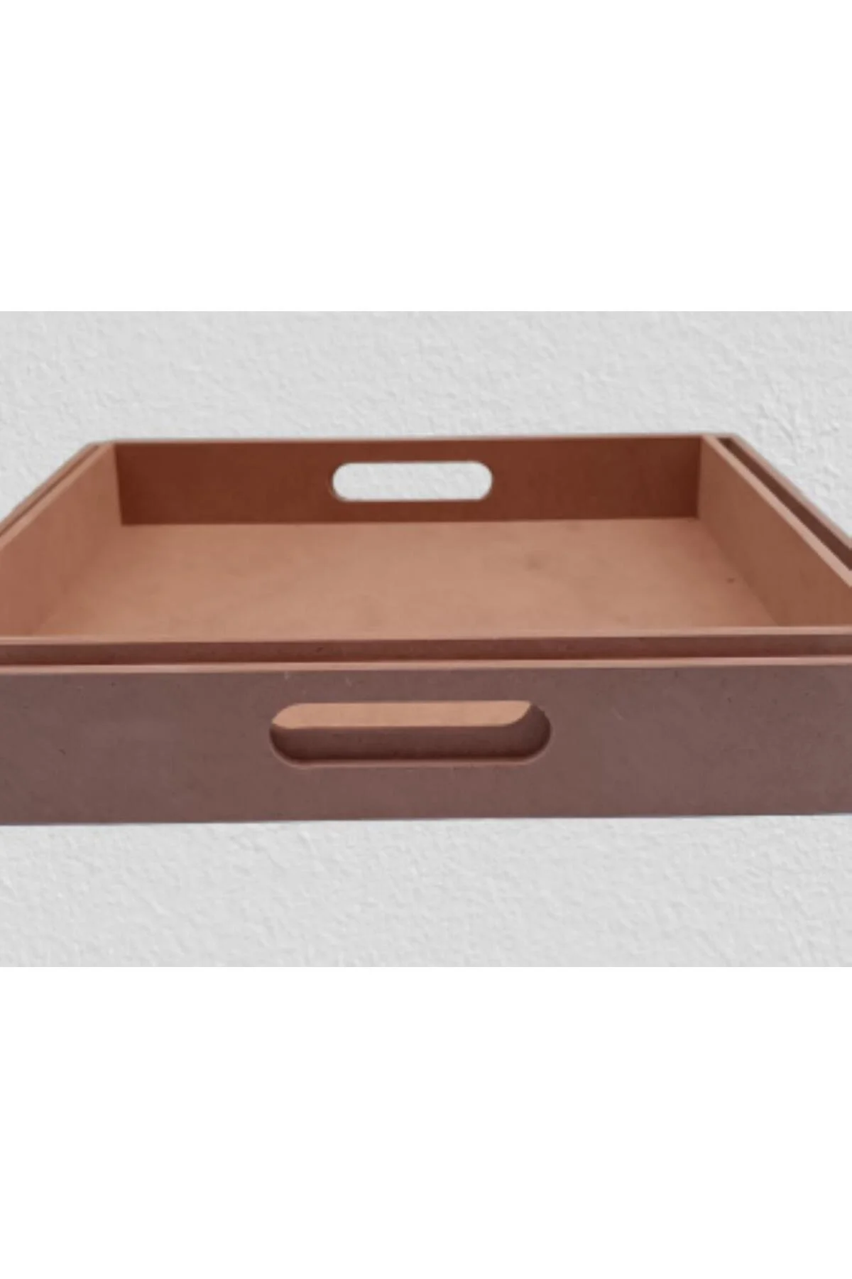 Hobi adn 90048 Dekoratif Tepsi Takım İkili Model HAM Ahşap MDF El Yapımı - Görsel 4