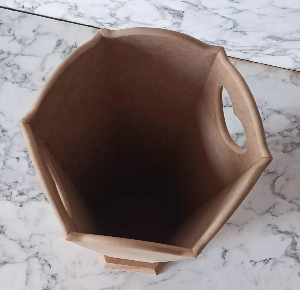 Hobi Adn 90187 Ahşap Mdf  HAM Şemsiyelik Vazosu büyük MODEL Kutud