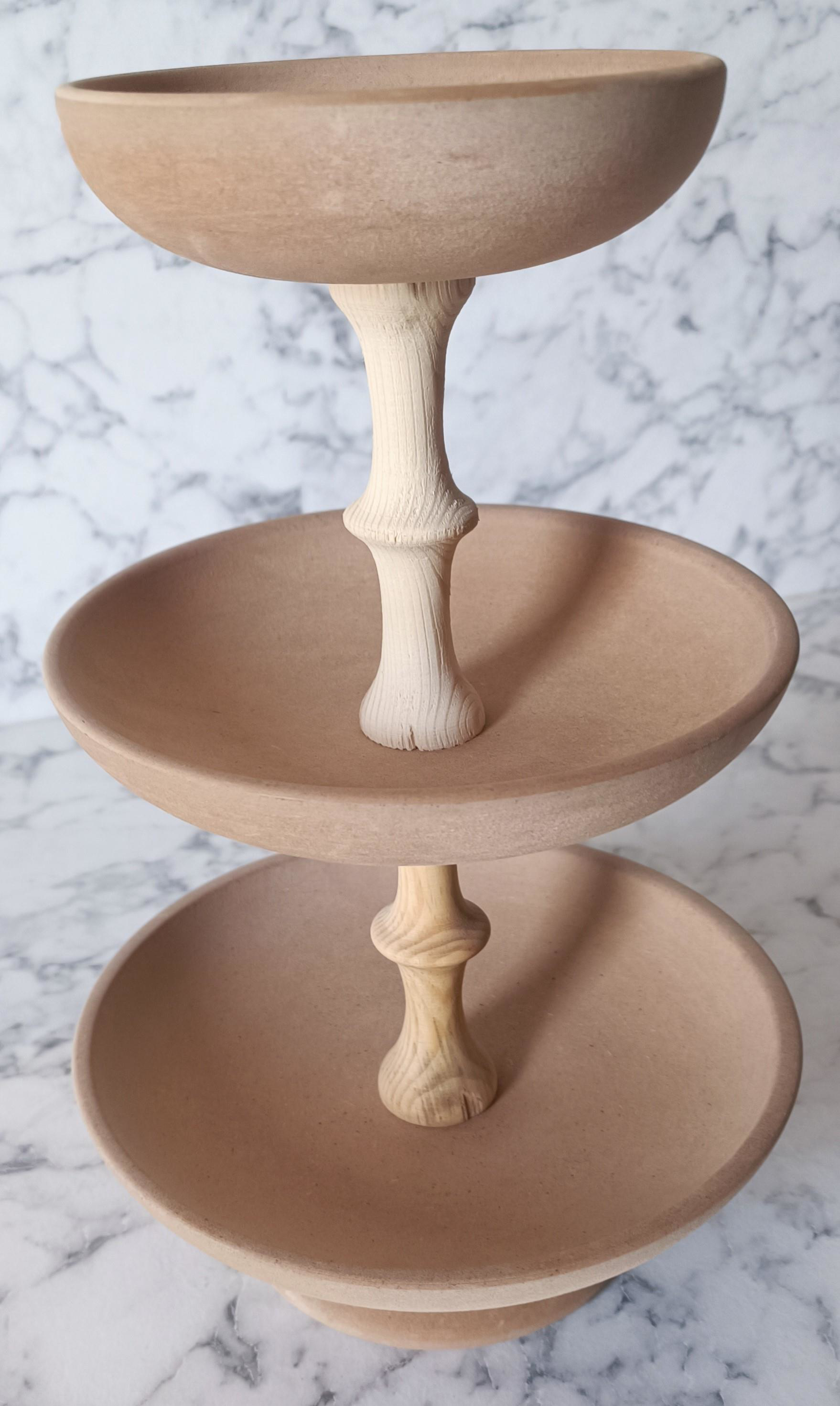 Hobi Adn 90188 Çerezlik Sunumluk  HAM Oyma 3 Kat Kutuda Sevk El Y