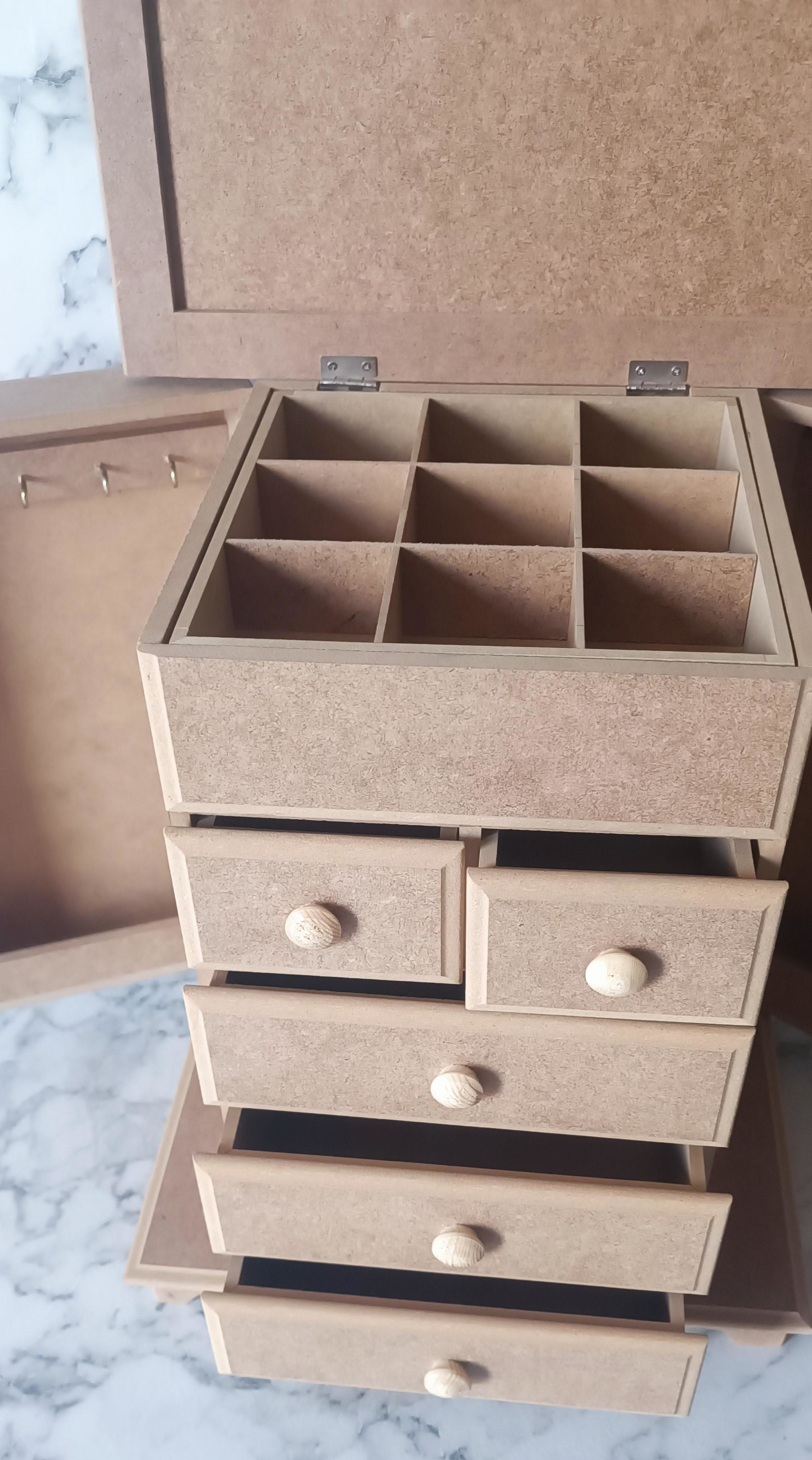 Hobi Adn 90189 şifonyer Çok Fonksiyon 8 Çekmece HAM Kutuda Sevk M