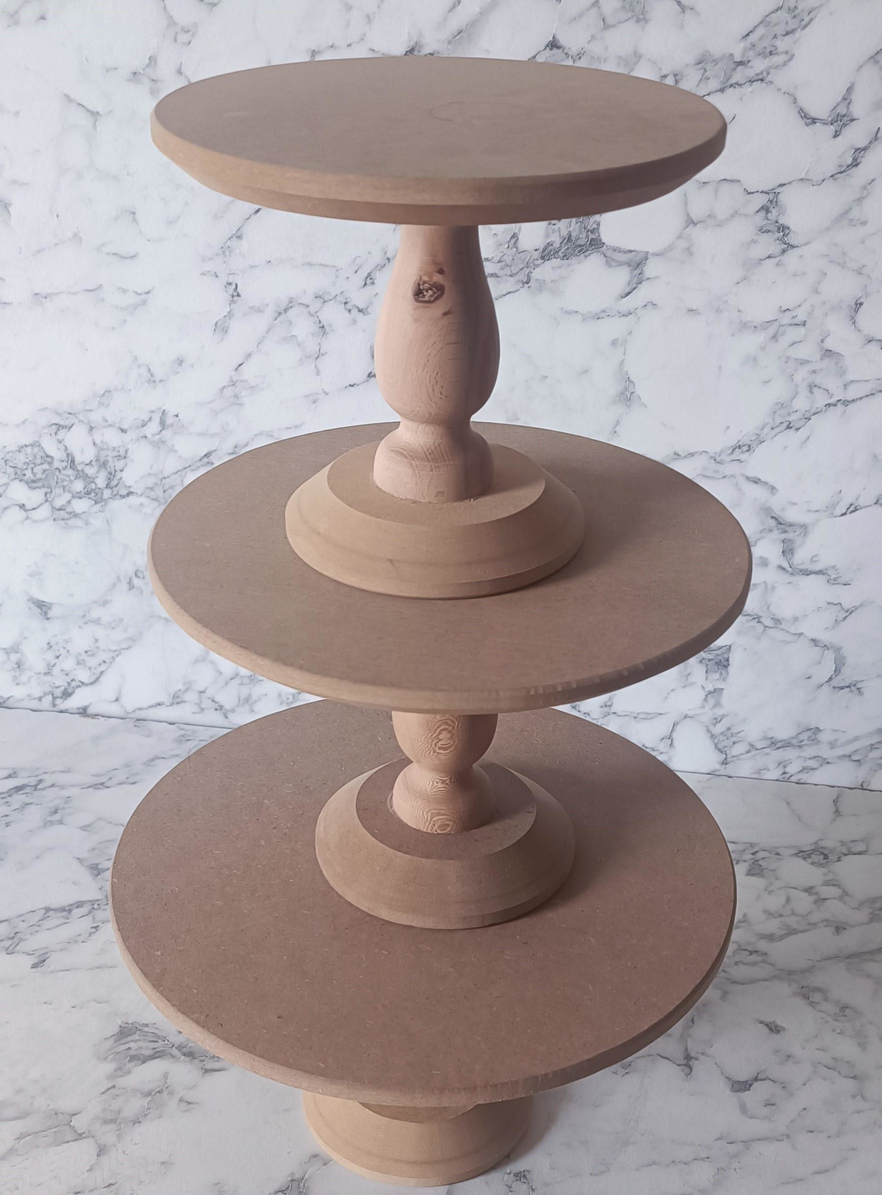 Hobi Adn 90191 Pasta Sunum HAM 3LÜ Set  Kutuda Sevk El Yapım