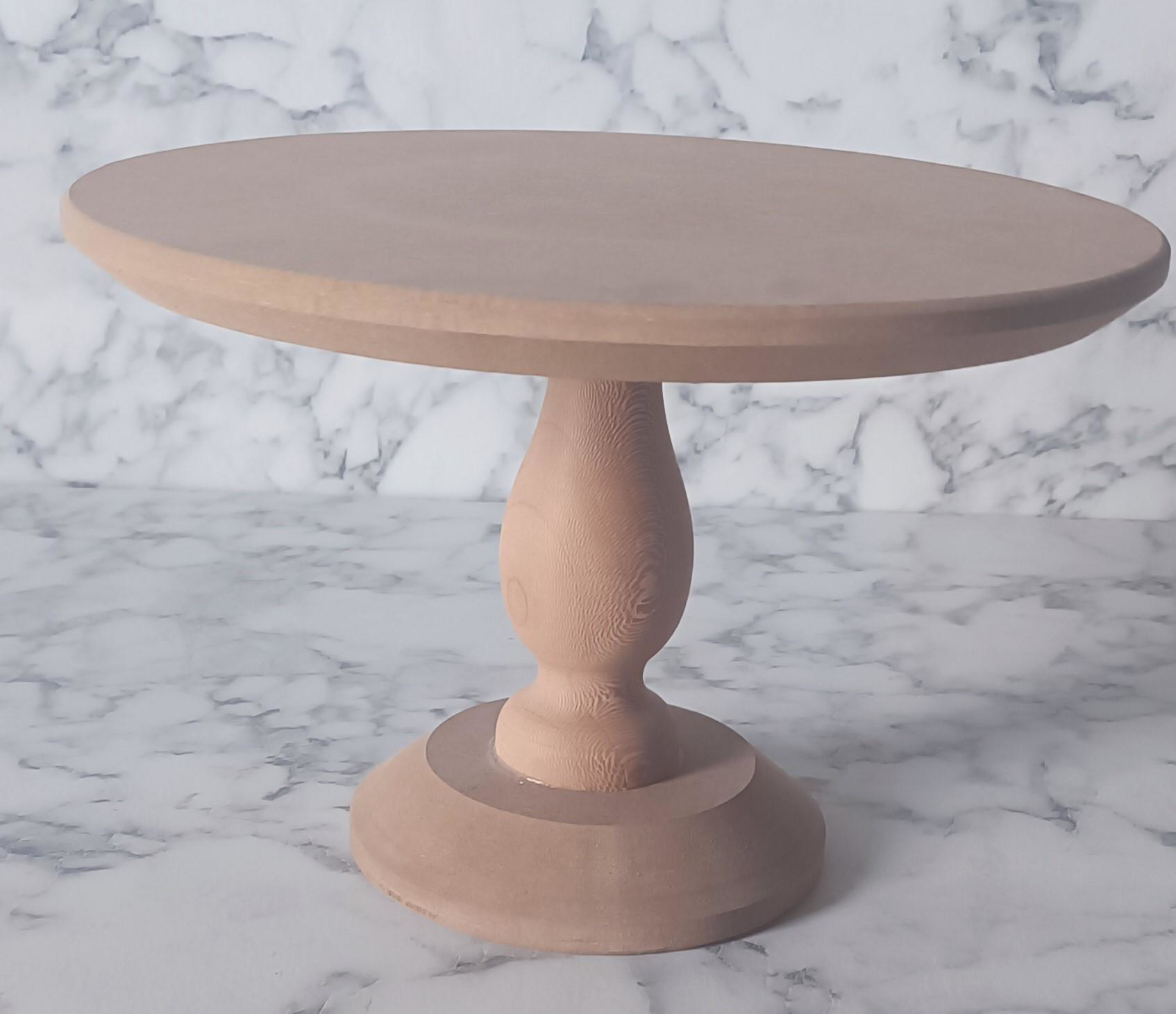 Hobi Adn 90193 Pasta Sunumluk Orta Boy HAM Ahşap Kayın MDF KUTUDA