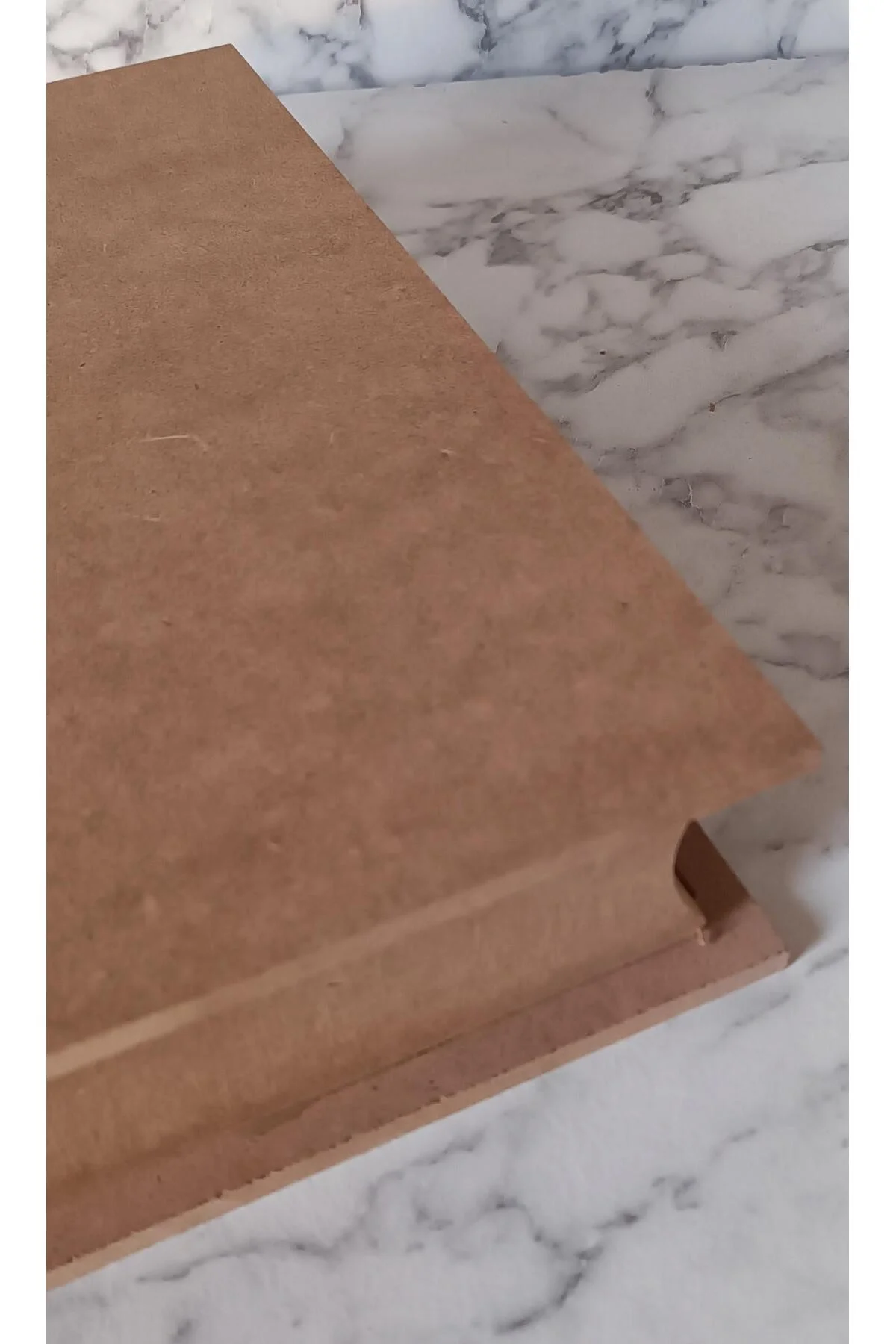 Hobi Adn 90202 Kitap Kutu Ahşap MDF HAM Ankara Siteler Ürünü Kutuda Sevk El Yapım - Görsel 6