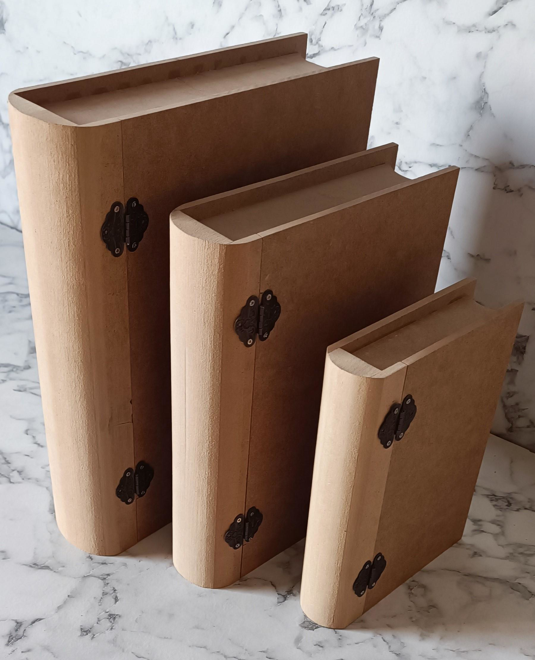 Hobi Adn 90203 Kitap Kutu 3'LÜ Set Ahşap MDF HAM Ankara Siteler Ü