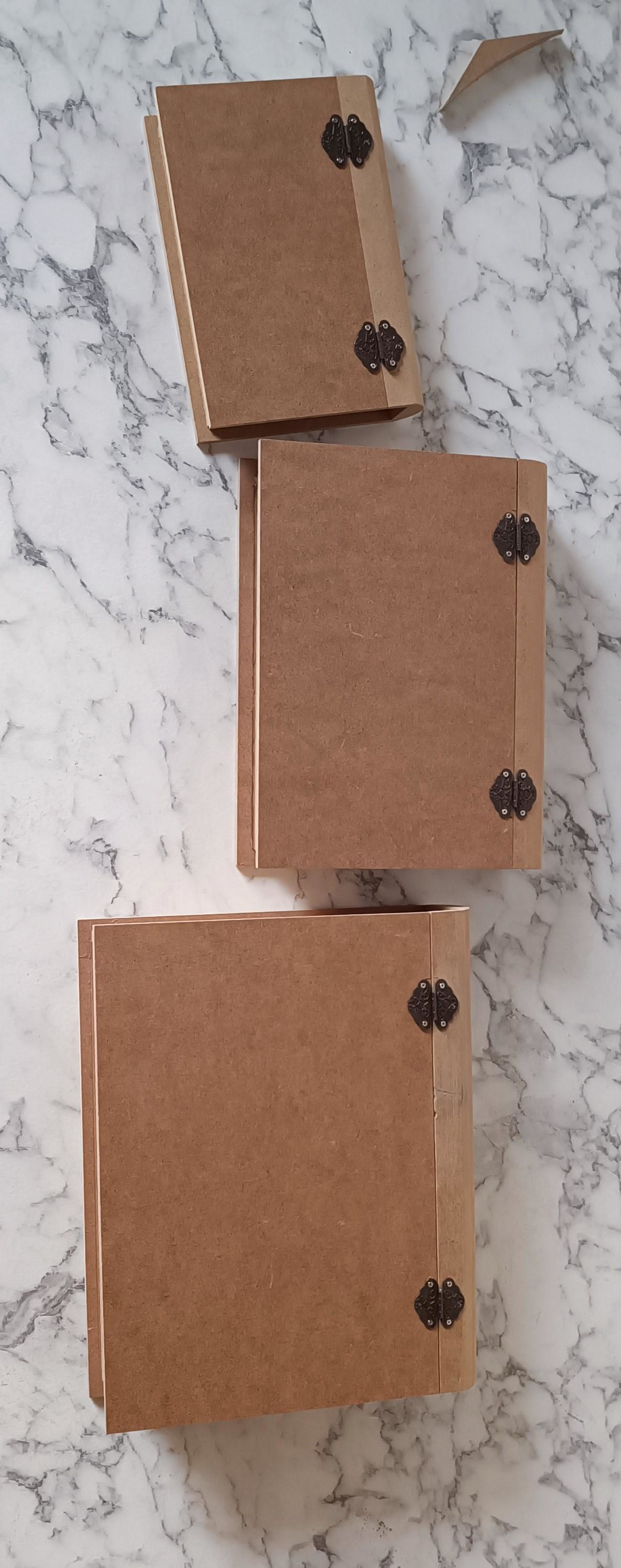 Hobi Adn 90203 Kitap Kutu 3'LÜ Set Ahşap MDF HAM Ankara Siteler Ü