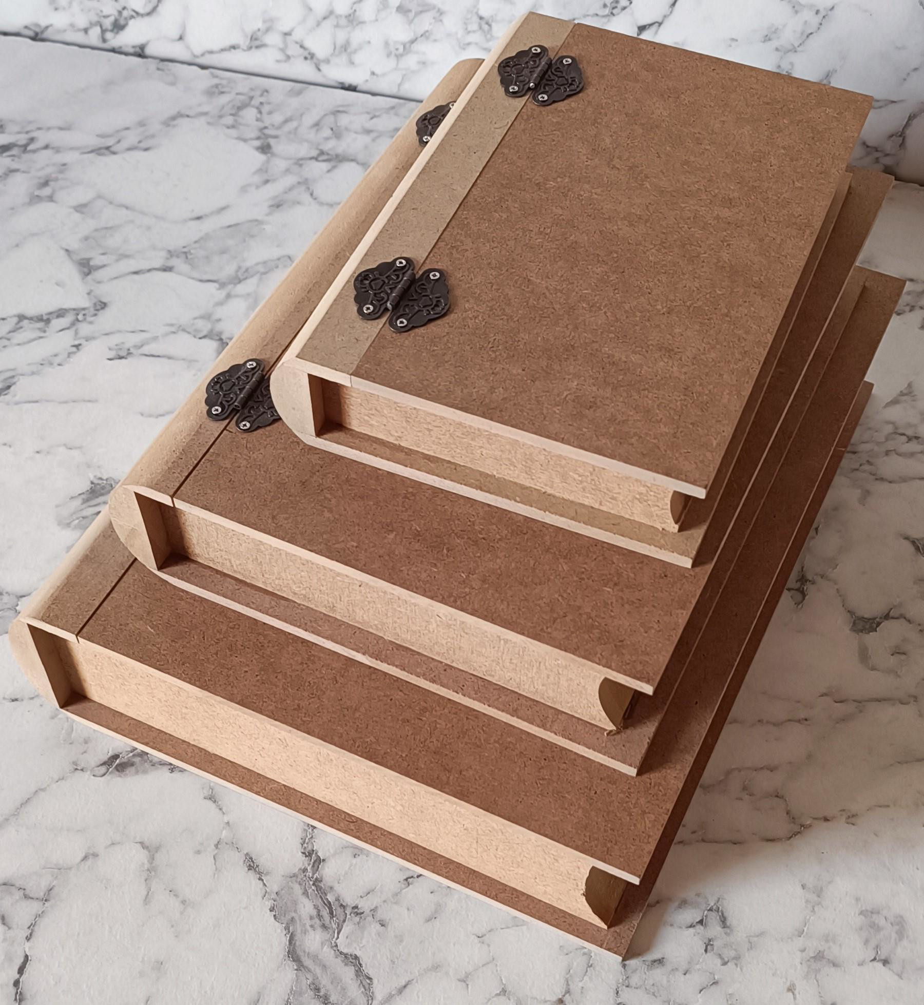 Hobi Adn 90203 Kitap Kutu 3'LÜ Set Ahşap MDF HAM Ankara Siteler Ü