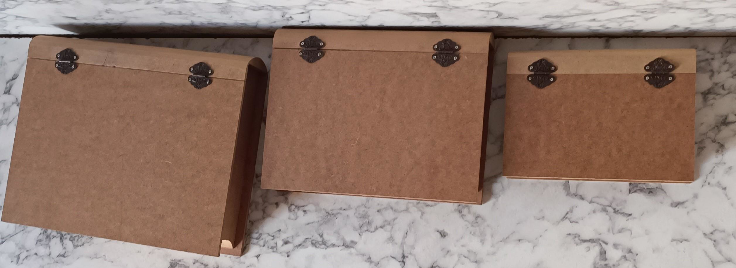 Hobi Adn 90203 Kitap Kutu 3'LÜ Set Ahşap MDF HAM Ankara Siteler Ü