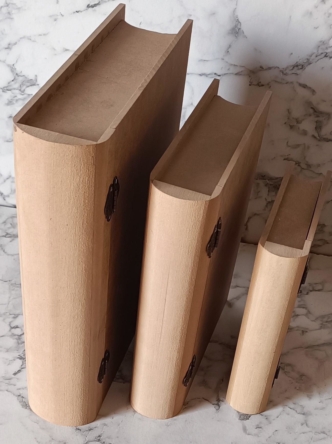 Hobi Adn 90203 Kitap Kutu 3'LÜ Set Ahşap MDF HAM Ankara Siteler Ü