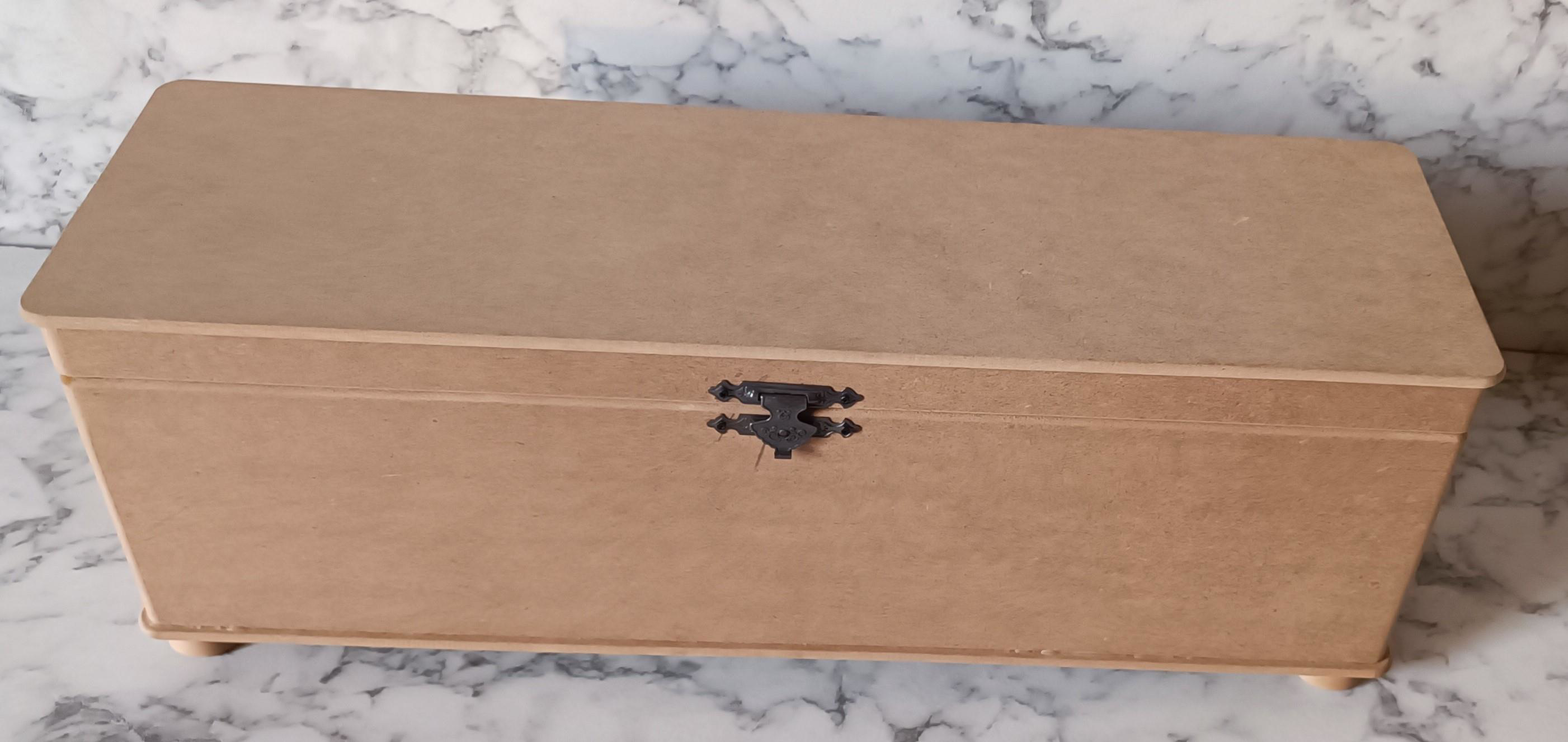 Hobi Adn 90207 Okey Takım Saklama Kutu Ahşap MDF HAM Ankara Sitel