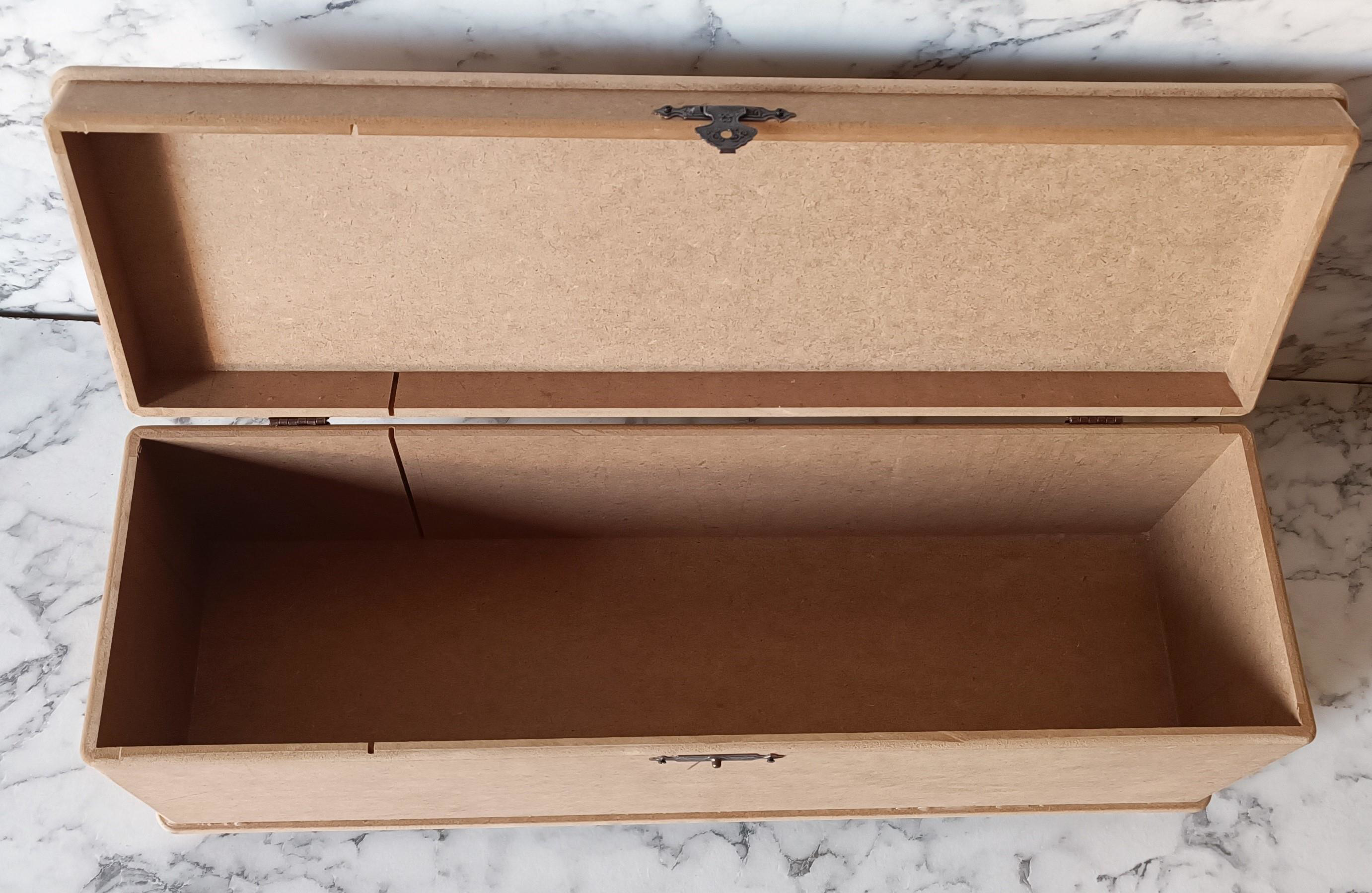 Hobi Adn 90207 Okey Takım Saklama Kutu Ahşap MDF HAM Ankara Sitel