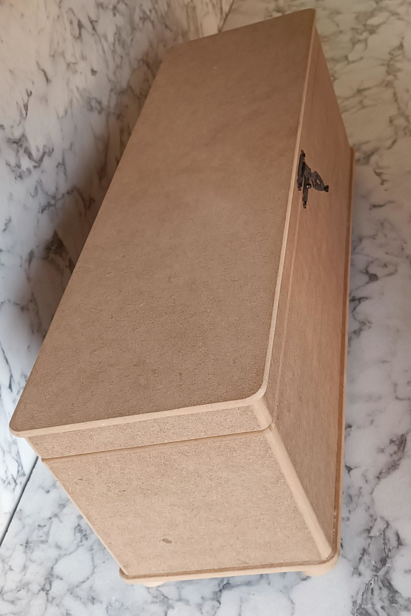 Hobi Adn 90207 Okey Takım Saklama Kutu Ahşap MDF HAM Ankara Sitel