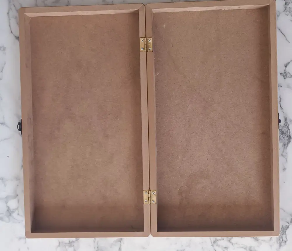 Hobi ADN 90209 Tavla Sandık Kutu Ahşap MDF HAM Model Kutuda Sevk 