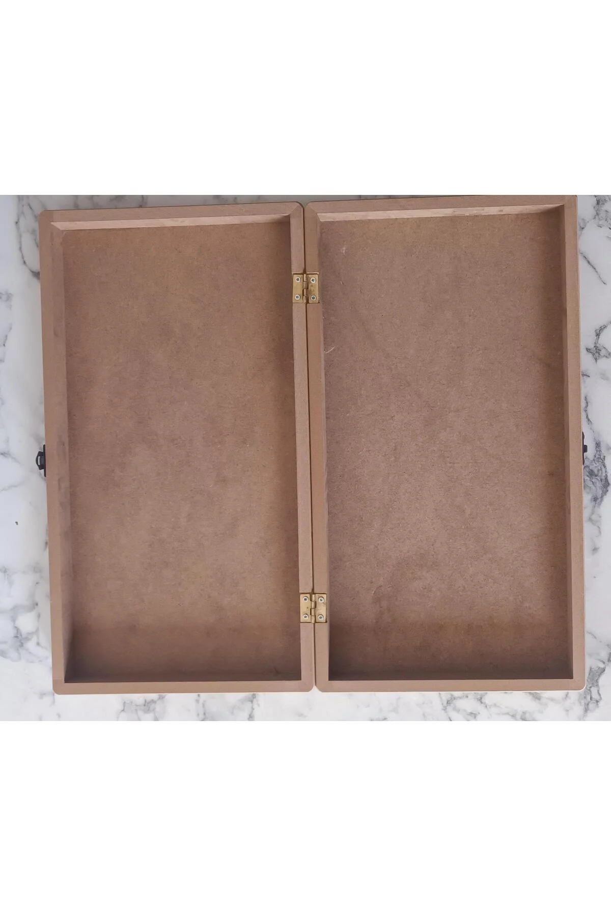 Hobi ADN 90209 Tavla Sandık Kutu Ahşap MDF HAM Model Kutuda Sevk El yapım - Görsel 5