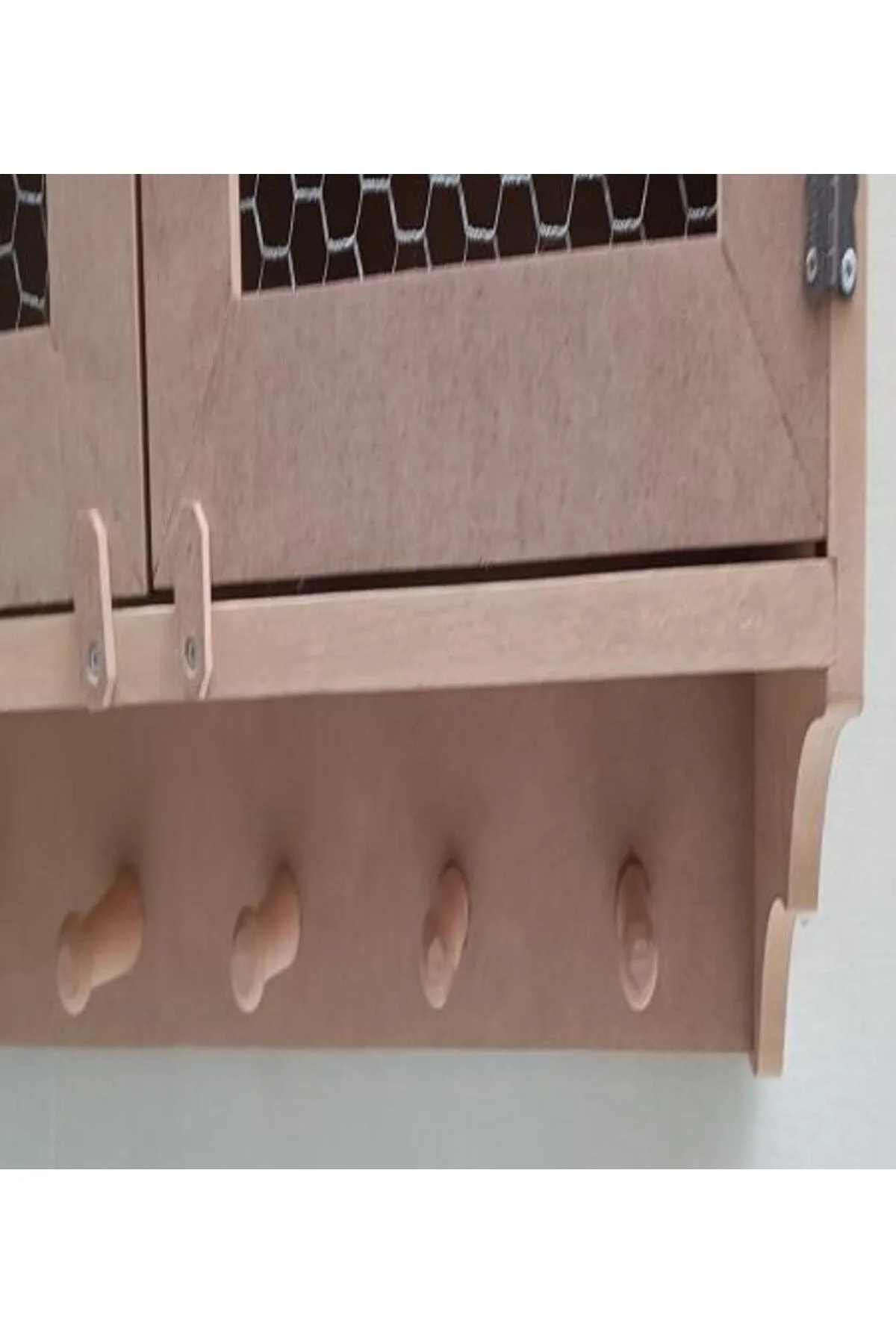 Hobi Adn 90210 Telli Dolap Terek Ahşap MDF HAM Kutuda Sevk El Yapım Hobi Adn 90210 Telli Dolap Terek Ahşap MDF HAM Kutuda Sevk El Yapım - Görsel 7
