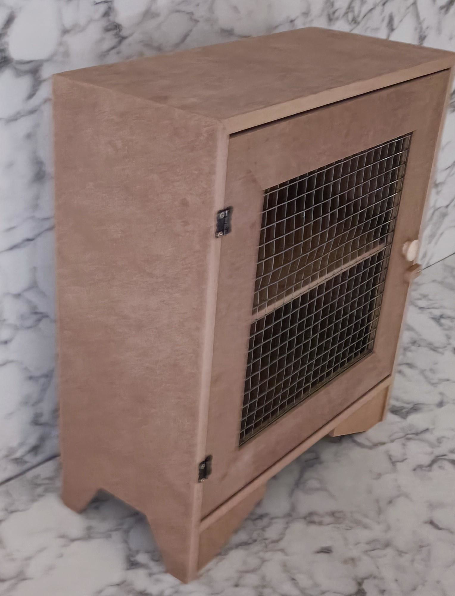 Hobi Adn 90211 Tezgah Üstü Çok Amaçlı Telli Dolap Ahşap MDF HAM E