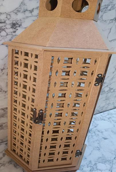 Hobi Adn 90233 Dekoratif Fenerlik MDF HAM CNC Kesim Nakış Oymalı 