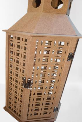 Hobi Adn 90233 Dekoratif Fenerlik MDF HAM CNC Kesim Nakış Oymalı 