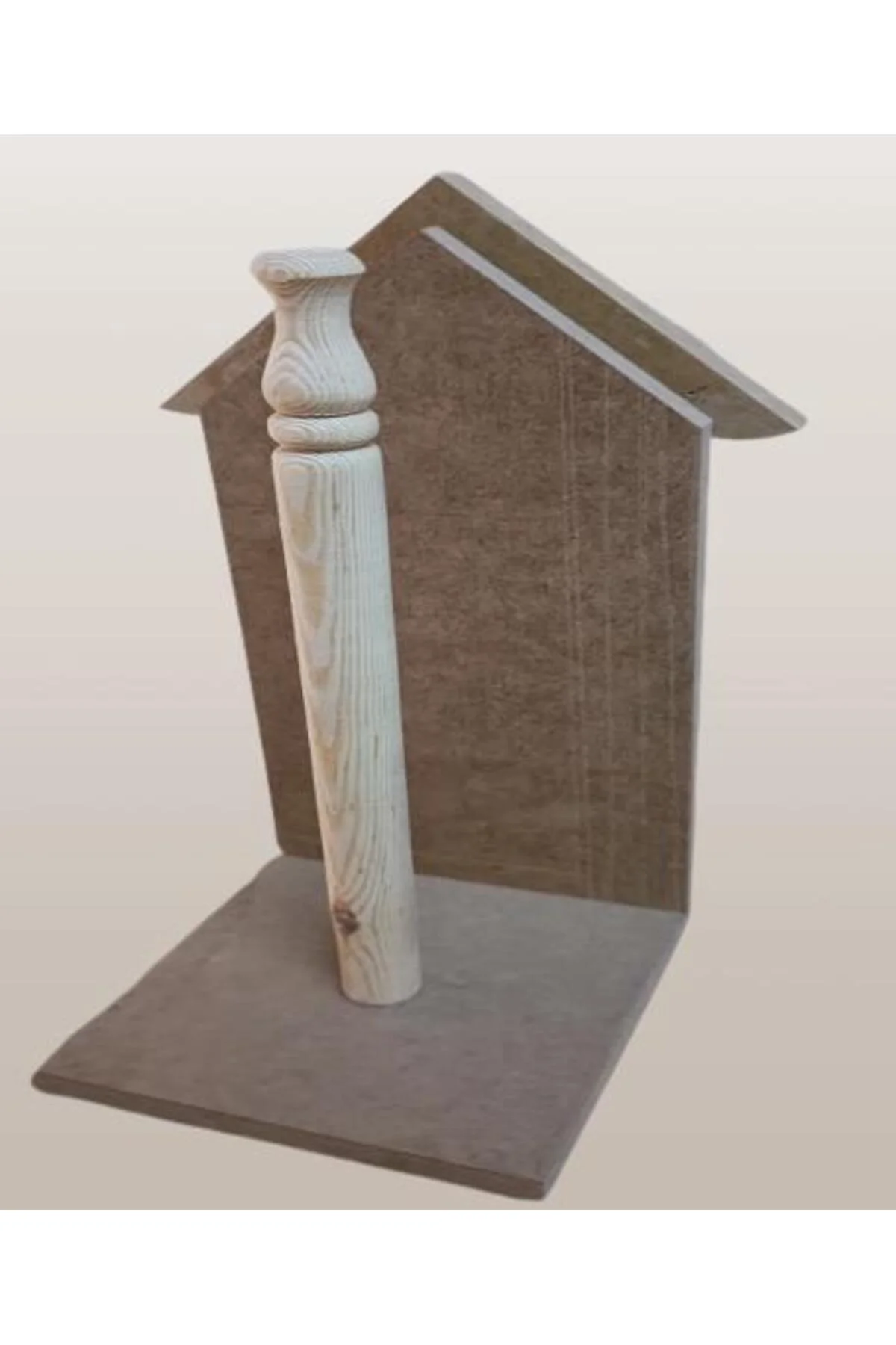 Hobi Adn 90237 Dekoratif Havluluk Ahşap MDF HAM CNC Kesim MODEL El Yapım - Görsel 2