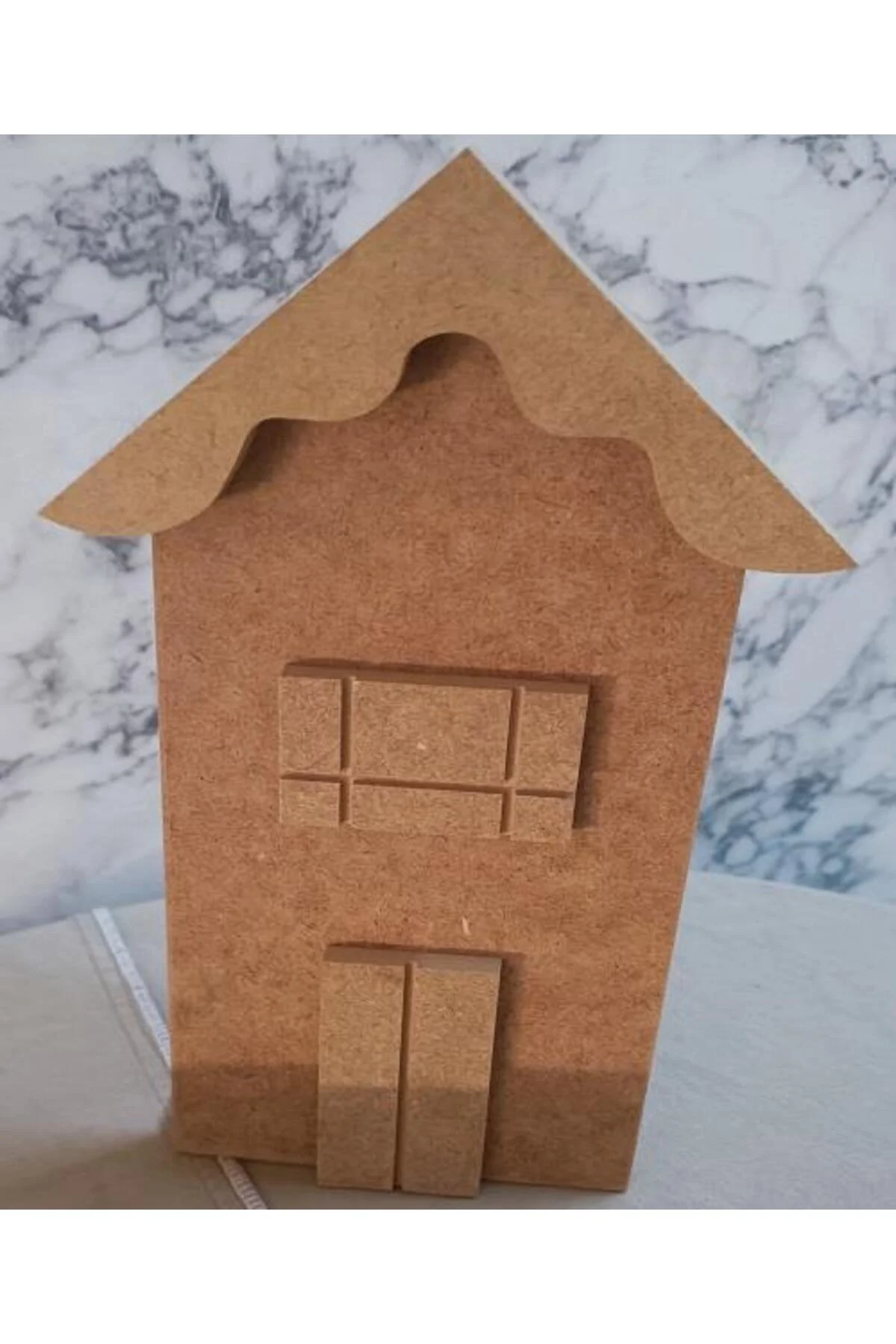 Hobi Adn 90237 Dekoratif Havluluk Ahşap MDF HAM CNC Kesim MODEL El Yapım - Görsel 8