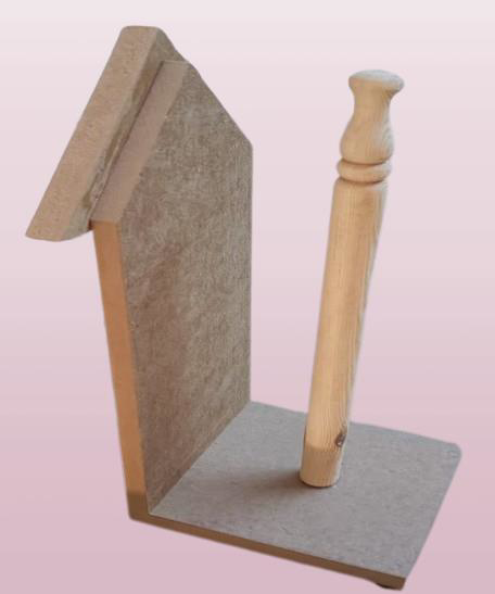 Hobi Adn 90237 Dekoratif Havluluk Ahşap MDF HAM CNC Kesim MODEL E