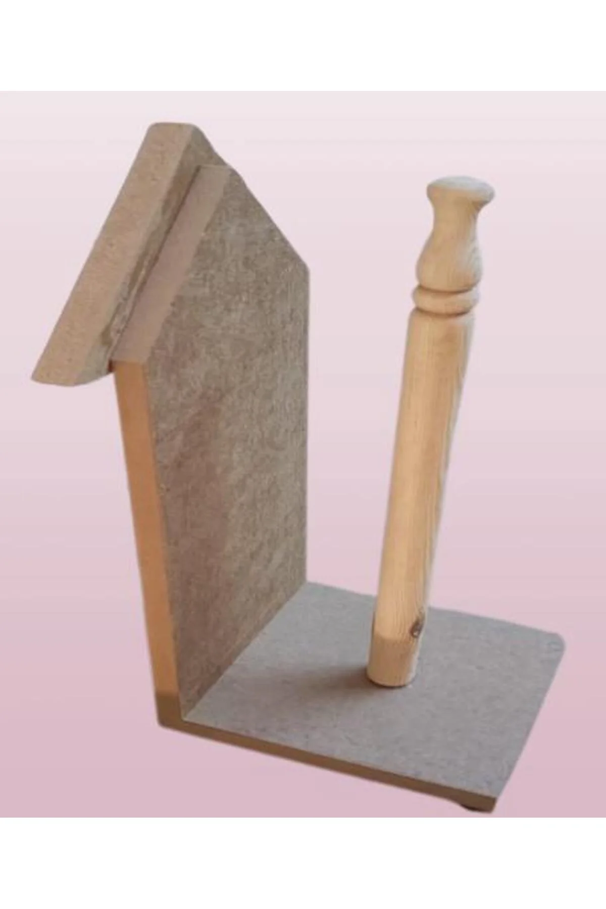 Hobi Adn 90237 Dekoratif Havluluk Ahşap MDF HAM CNC Kesim MODEL El Yapım - Görsel 4