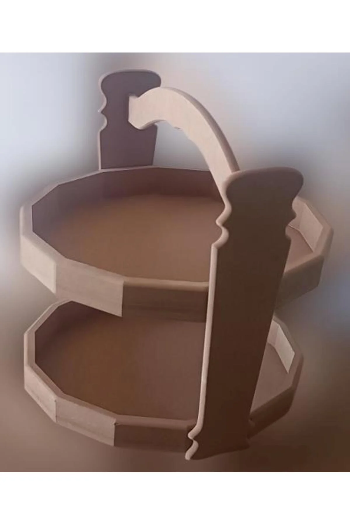 Hobi Adn 90242 Dekoratif Meyve Sepeti Ahşap MDF HAM CNC Kesim El Yapım Hobi Adn 90242 Dekoratif Meyve Sepeti Ahşap MDF HAM CNC Kesim El Yapım - Görsel 5