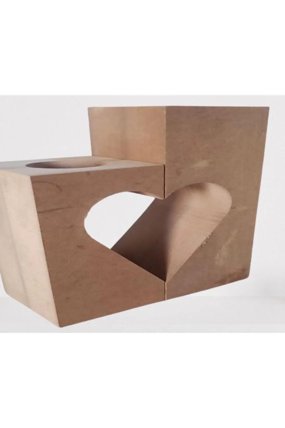 Hobi Adn 90244 Dekoratif Mumluk Kalpli İkili Ahşap MDF HAM CNC Kesim El Yapım Hobi Adn 90244 Dekoratif Mumluk Kalpli İkili Ahşap MDF HAM CNC Kesim El Yapım - Görsel 6