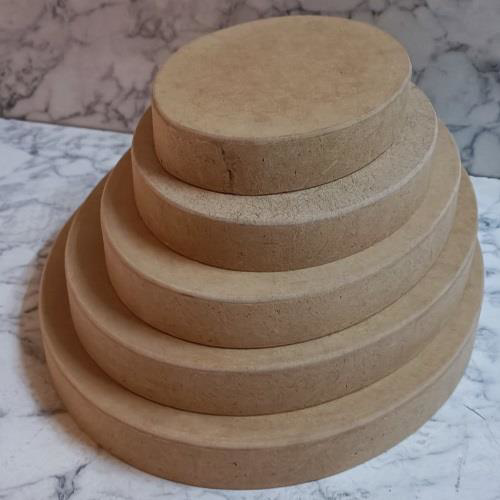 Hobi Adn 90245 Dekoratif Oval Tepsi Pano 5 Adet CNC Kesim Ahşap M
