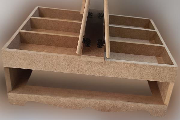 Hobi Adn 90246 Dekoratif Rahle Ahşap MDF HAM  CNC Kesim El Yapım