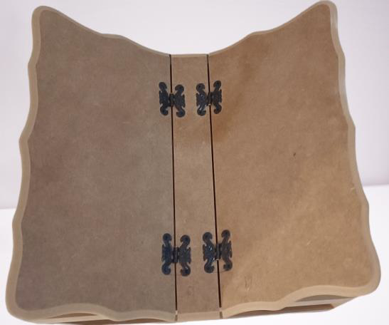 Hobi Adn 90246 Dekoratif Rahle Ahşap MDF HAM  CNC Kesim El Yapım