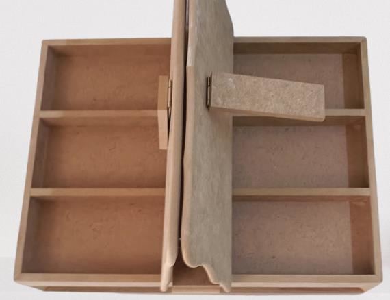 Hobi Adn 90246 Dekoratif Rahle Ahşap MDF HAM  CNC Kesim El Yapım