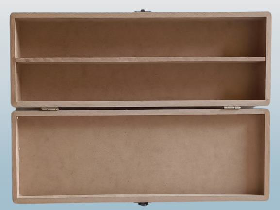 Hobi Adn 90249 Dekoratif Şiş Kutusu Ahşap MDF HAM CNC Kesim Klips