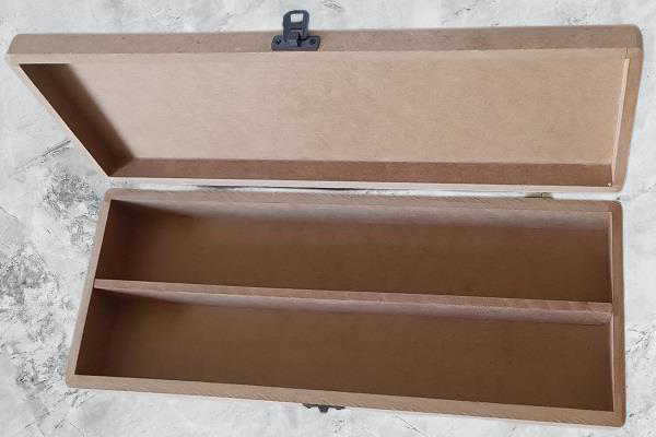 Hobi Adn 90249 Dekoratif Şiş Kutusu Ahşap MDF HAM CNC Kesim Klips