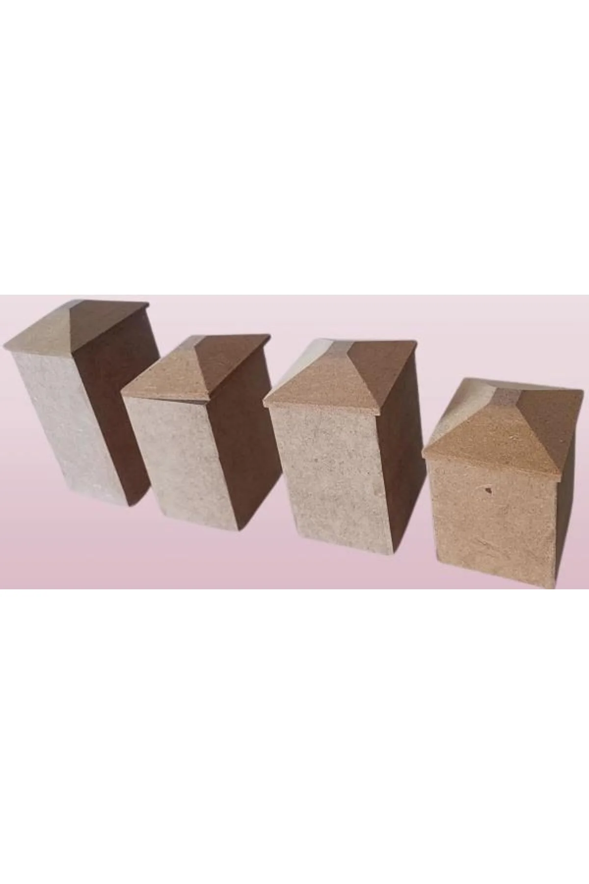 Hobi Adn 90250 Dekoratif Ve Kullanım Baharatlık Ahşap MDF HAM CNC kesim El Yapım - Görsel 5
