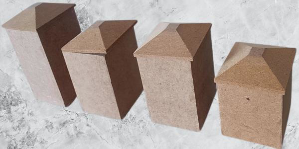 Hobi Adn 90250 Dekoratif Ve Kullanım Baharatlık Ahşap MDF HAM CNC