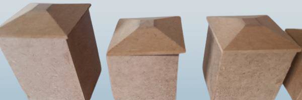 Hobi Adn 90250 Dekoratif Ve Kullanım Baharatlık Ahşap MDF HAM CNC