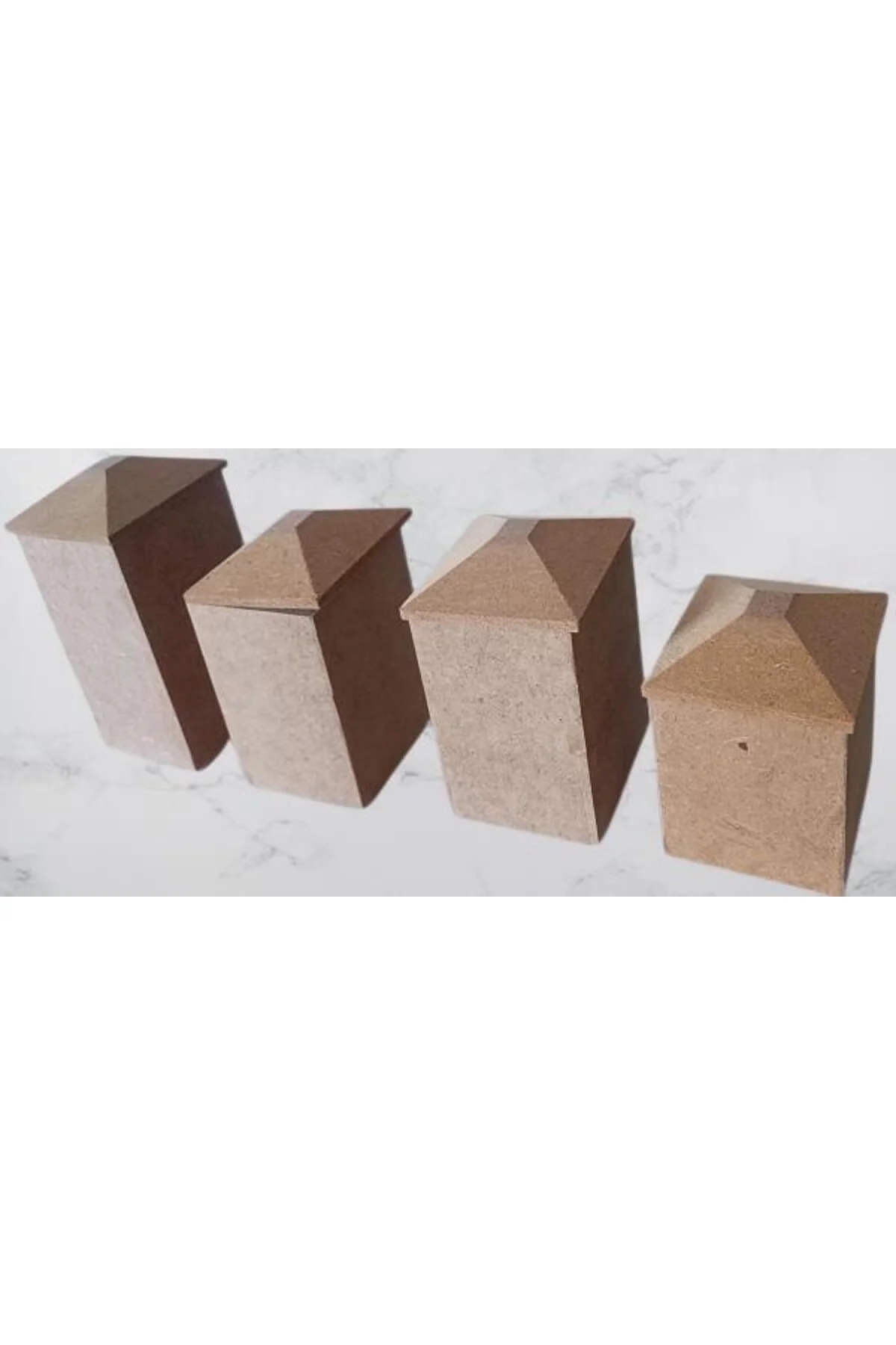 Hobi Adn 90250 Dekoratif Ve Kullanım Baharatlık Ahşap MDF HAM CNC kesim El Yapım - Görsel 6