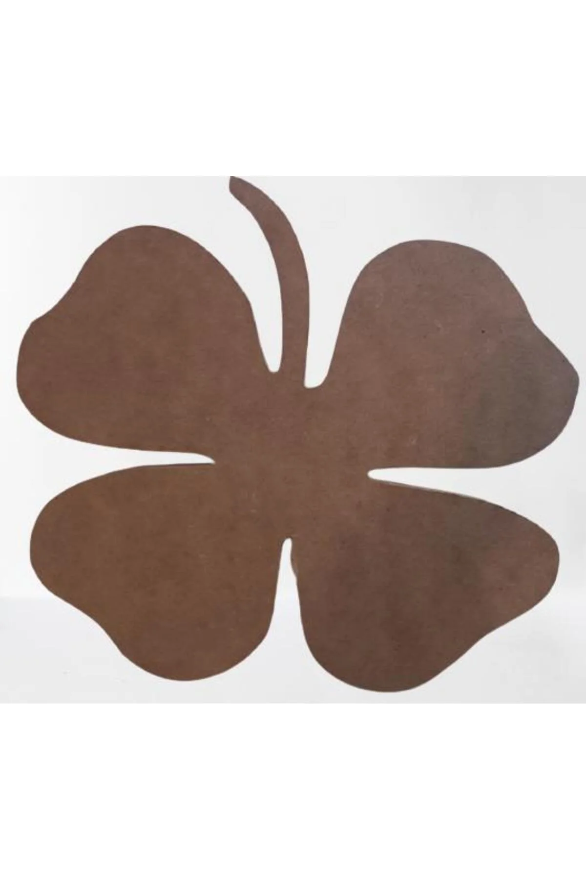 Hobi ADN 90256 Dekoratif Pano Yonca Ahşap MDF HAM CNC Kesim Model El Yapım - Görsel 2