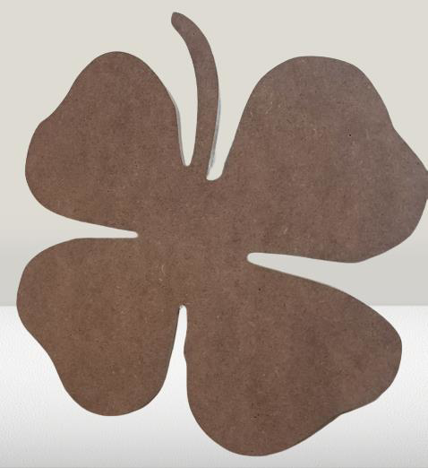 Hobi ADN 90256 Dekoratif Pano Yonca Ahşap MDF HAM CNC Kesim Model