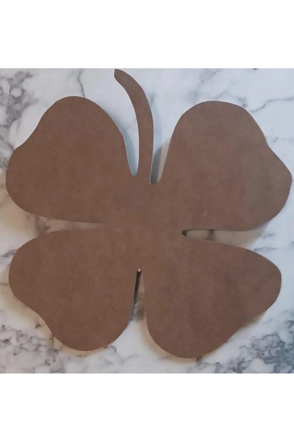 Hobi ADN 90256 Dekoratif Pano Yonca Ahşap MDF HAM CNC Kesim Model El Yapım - Görsel 7