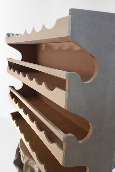 Hobi ADN 90257 Dekoratif Rafterek Dolap CNC Kesim Ahşap MDF HAM M