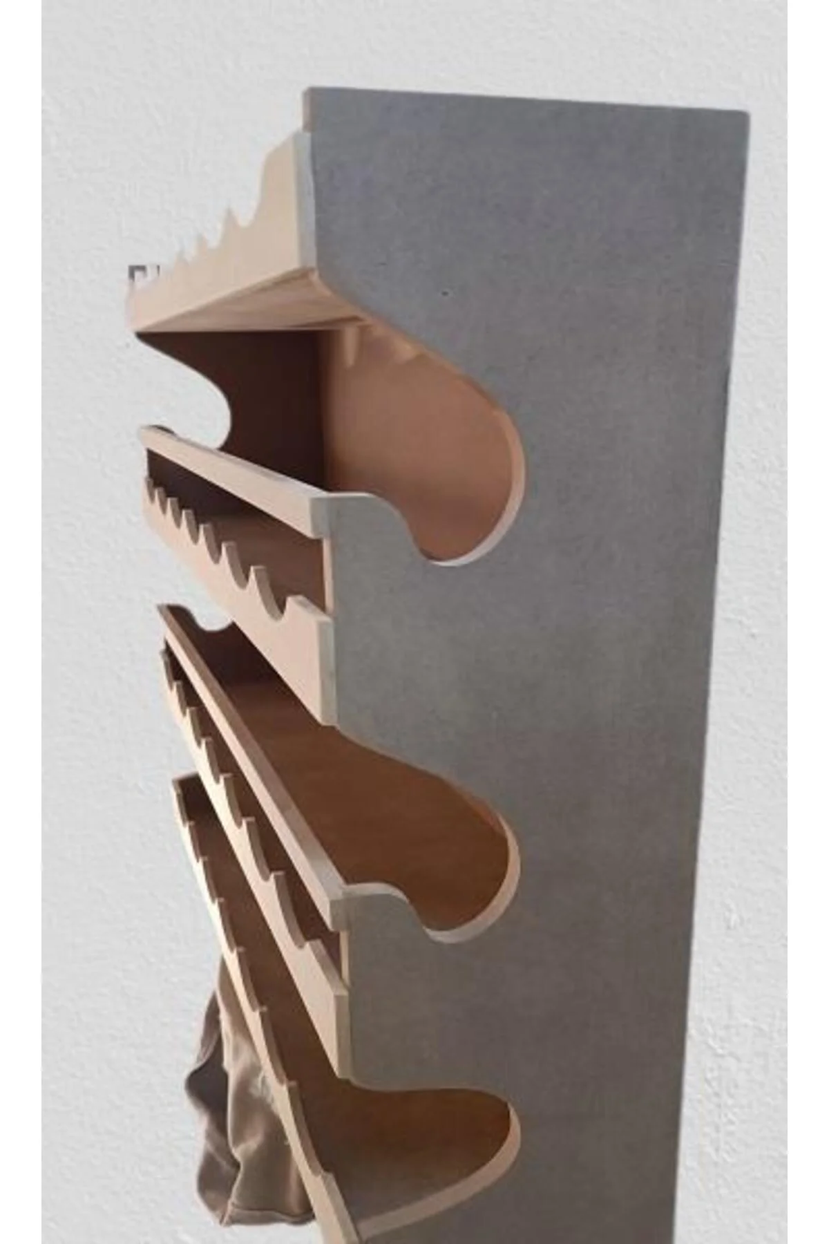 Hobi ADN 90257 Dekoratif Rafterek Dolap CNC Kesim Ahşap MDF HAM MODEL El Yapım Hobi ADN 90257 Dekoratif Rafterek Dolap CNC Kesim Ahşap MDF HAM MODEL El Yapım - Görsel 3